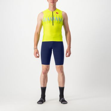 Castelli Premio Tri speed short blauw heren 