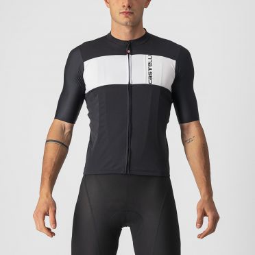 Castelli Prologo 7 fietsshirt korte mouw zwart heren 