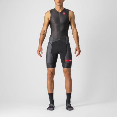 Castelli Free Sanremo 2 trisuit mouwloos zwart heren 