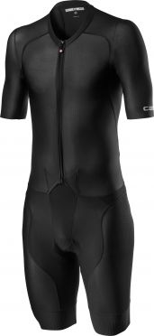 Castelli Sanremo 4.1 speed suit korte mouw zwart heren