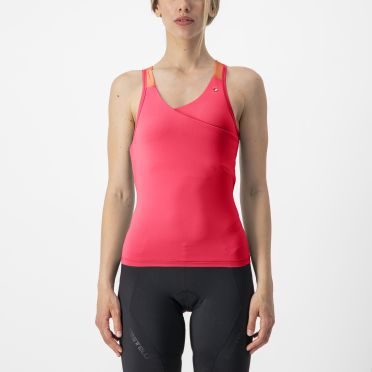 Castelli Solaris Top roze dames 