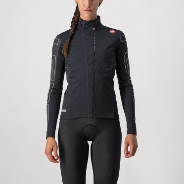 Castelli Transition 2 W fietsjack zwart dames 