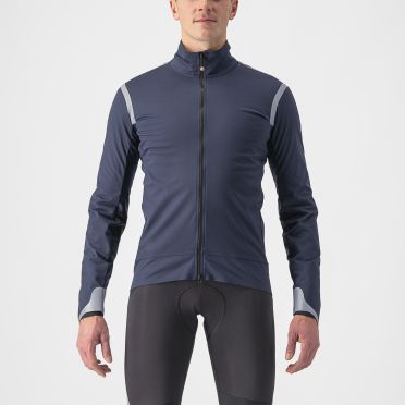 Castelli Alpha Ultimate Insulated fietsjack blauw heren 