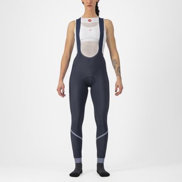 Castelli Velocissima DT fietsbroek lang blauw dames