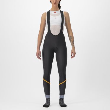 Castelli Velocissima DT fietsbroek lang zwart/grijs dames 