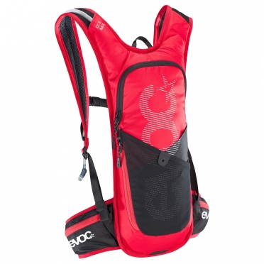 Evoc CC race 3L + 2L bladder rugzak rood
