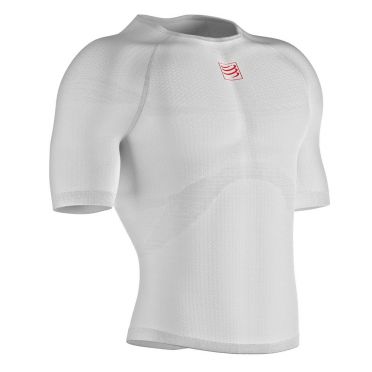 Compressport 3D thermo ultralight korte mouw ondershirt wit