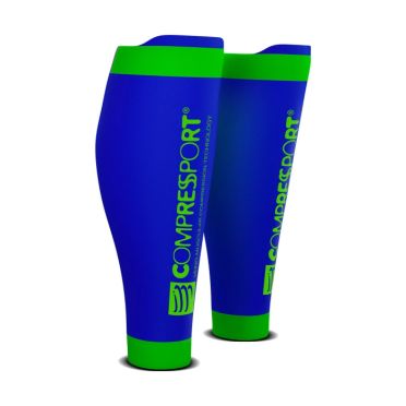 Compressport Calf R2V2 compressie tubes blauw 