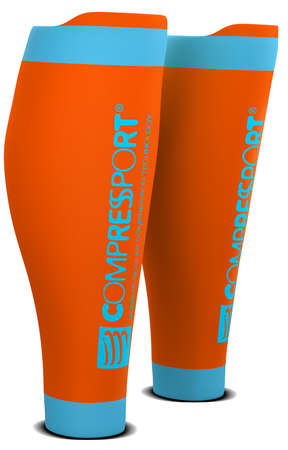 Compressport R2 v2 compressie tubes oranje 