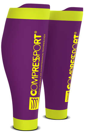 Compressport R2 v2 compressie tubes paars