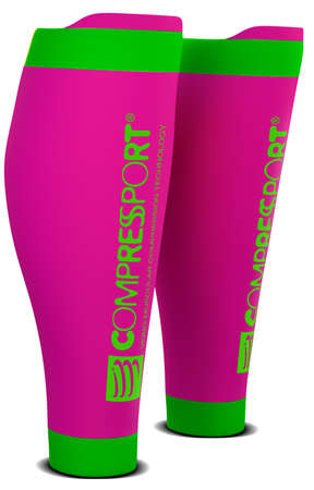 Compressport R2 v2 compressie tubes roze