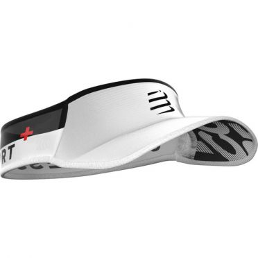 Compressport Ultralight hardloop visor wit 