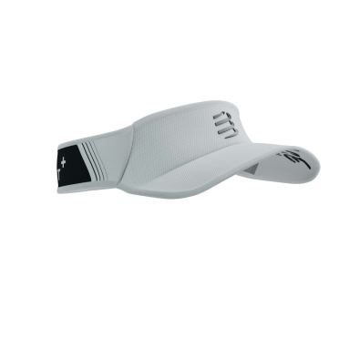 Compressport Ultralight hardloop visor wit 