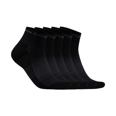 Craft Active Mid sokken 5-pack zwart unisex 