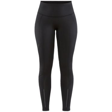 Craft Advanced Essence warm tight hardloopbroek zwart dames 