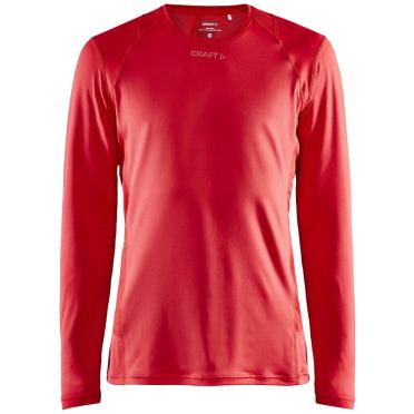 Craft Essence slim hardloopshirt LS rood heren 