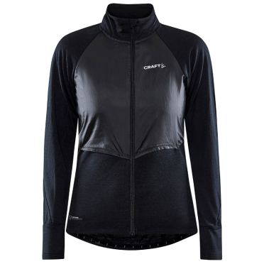 Craft ADV Bike Subz Wool Jersey lange mouw zwart dames 