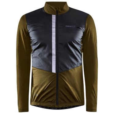 Craft ADV Bike Subz Wool Jersey lange mouw botanic black heren 