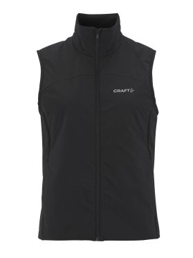 Craft ADV Essence Warm 2 hardloopvest mouwloos zwart dames