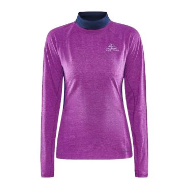 Craft Advanced Subz Wool 2 hardloopshirt lange mouw paars dames 