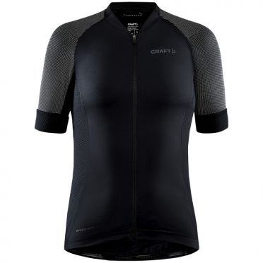 Craft Advanced Endurance Lumen fietsshirt SS zwart dames 