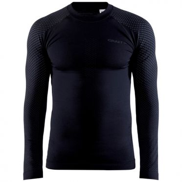 Craft Advanced Warm Fuseknit Intensity ondershirt lange mouw zwart heren 