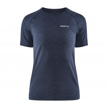 Craft CORE dry active comfort ondershirt korte mouw blauw dames