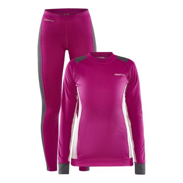 Craft Core Dry thermo onderkleding set roze dames 