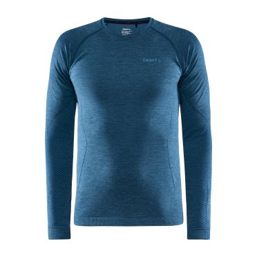 Craft Core dry active comfort shirt lange mouw blauw heren 