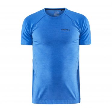 Craft Core Dry Active Comfort ondershirt korte mouw blauw heren 