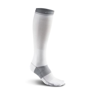 Craft Compressie hardloopsokken wit unisex