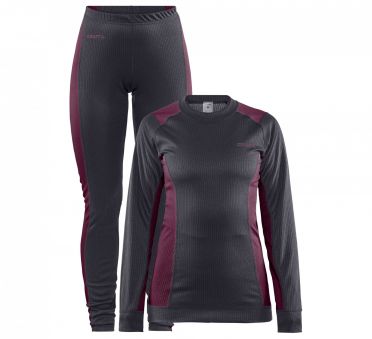 Craft Core Dry thermo onderkleding set grijs dames 