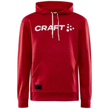 Craft Core vrijetijdsvest (met capuchon) rood heren 