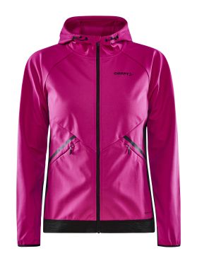 Craft Glide hood jack roze dames