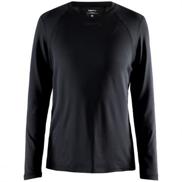 Craft Essence slim hardloopshirt LS zwart dames 