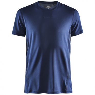 Craft Essence slim hardloopshirt SS donkerblauw heren