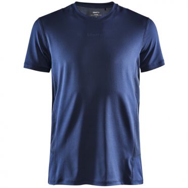 Craft Essence slim hardloopshirt SS donkerblauw heren 