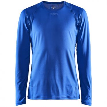 Craft Essence slim hardloopshirt LS blauw heren