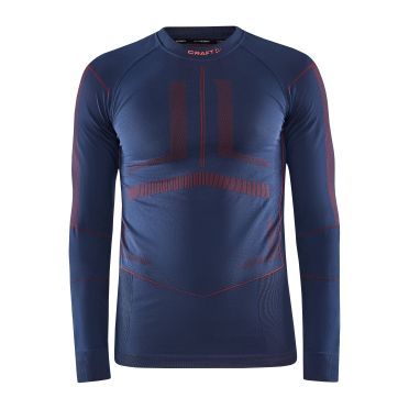 Craft Active Intensity CN ondershirt lange mouw donker blauw heren