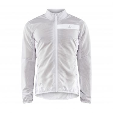 Craft Essence Light Wind fietsjacket wit heren 