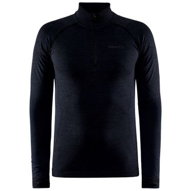 Craft Core Dry Active Comfort trui half zip zwart heren 