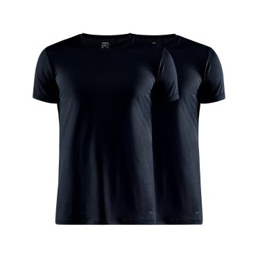 Craft Core Dry Multi T-Shirt 2-Pack heren zwart 