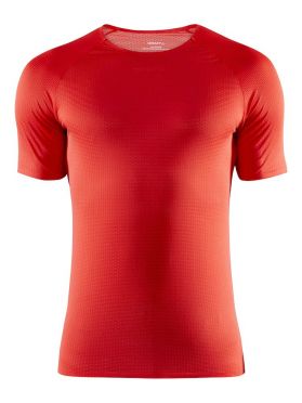 Craft Pro Dry Nanoweight korte mouw ondershirt rood heren