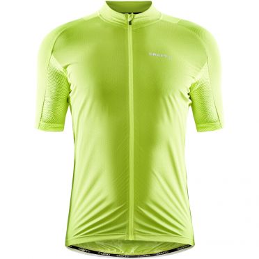 Craft Pro Endurance Lumen fietsshirt SS geel heren 