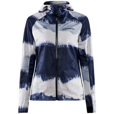 Craft Pro Hydro 2 hardloopjack dames blauw/wit
