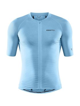 Craft Pro Nano SS fietsshirt lichtblauw heren 