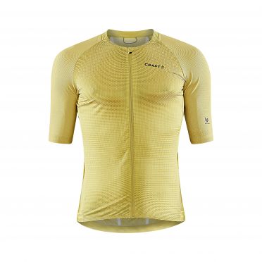 Craft Pro Nano SS fietsshirt geel heren 