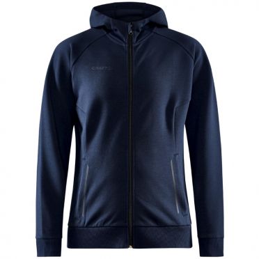 Craft Core Soul zip vrijetijdsvest (met capuchon) blauw dames 