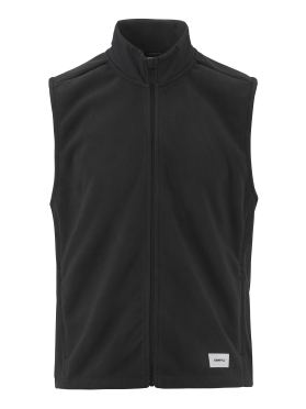 Craft Subz Fleece hardloopvest mouwloos zwart heren 