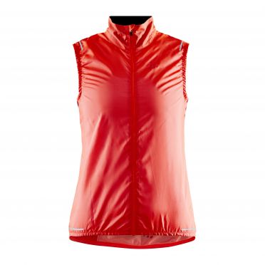 Craft Essence Light Wind fietsvest mouwloos roze dames 